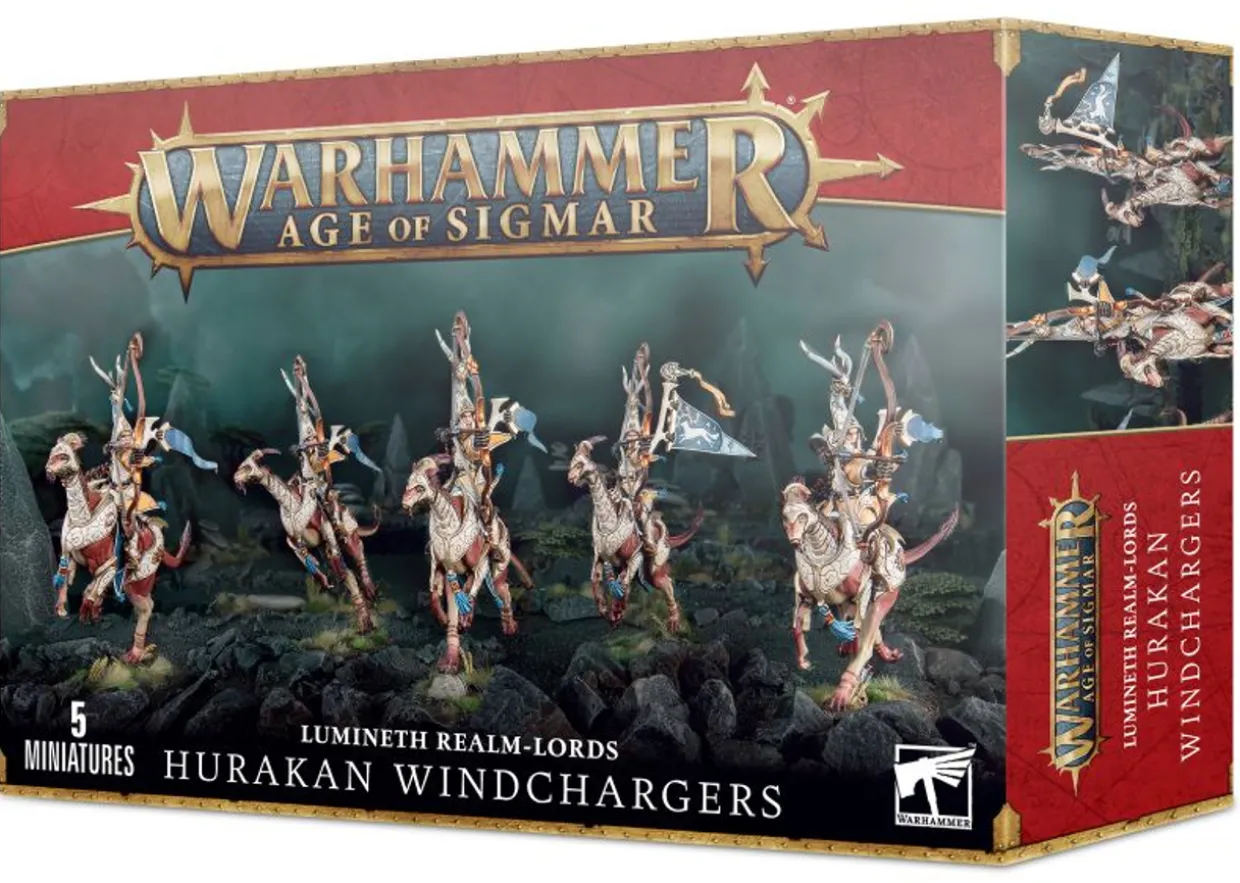 Games Workshop Age of Sigmar - Lumineth Realm Lords - Hurakan Windchargers