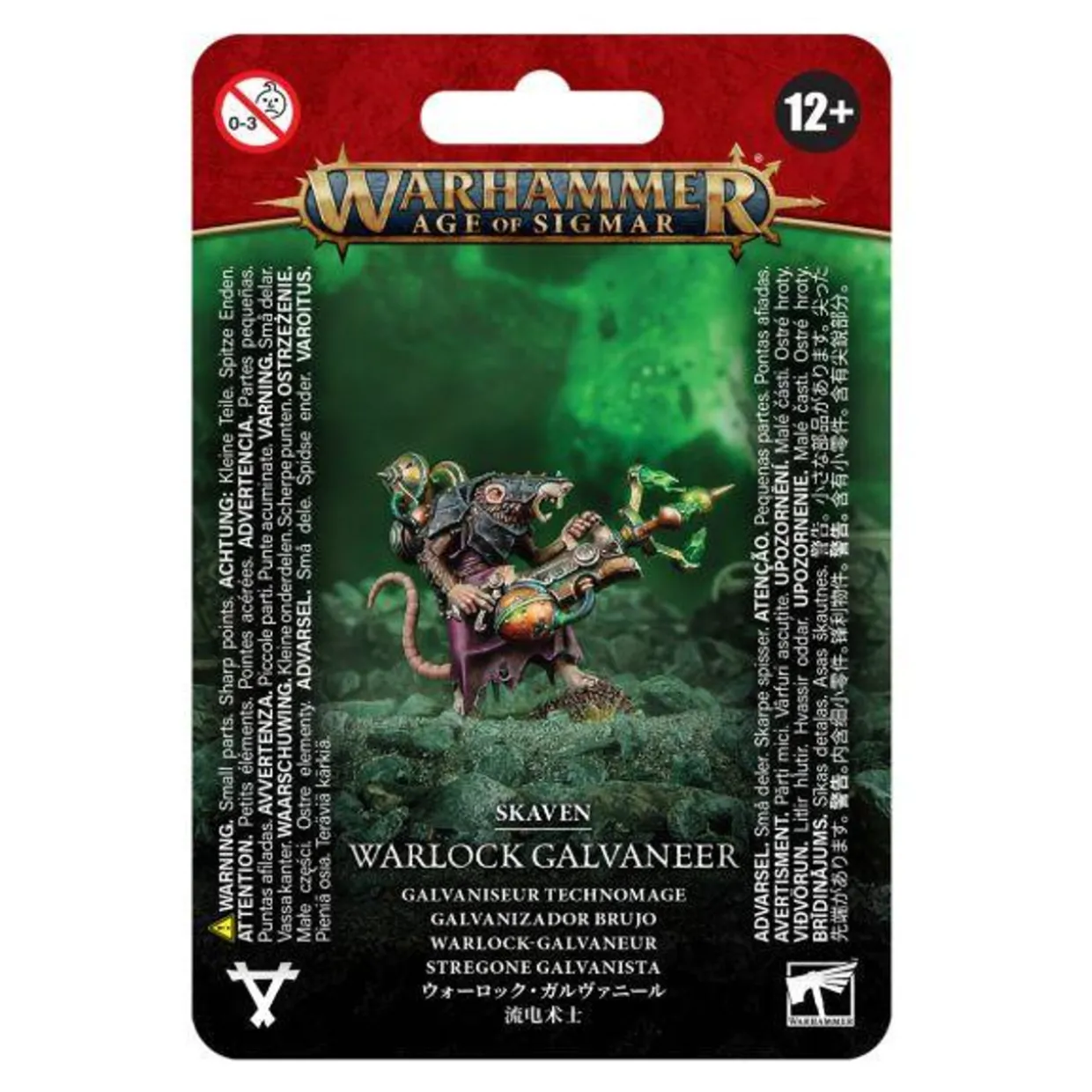 Games Workshop Age of Sigmar - Skaven - Warlock Galvaneer