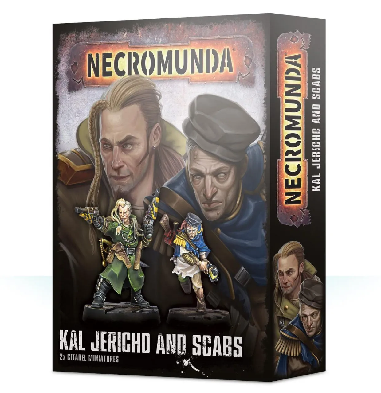 Games Workshop Necromunda - Hired Guns - Kal Jericho and Scabs