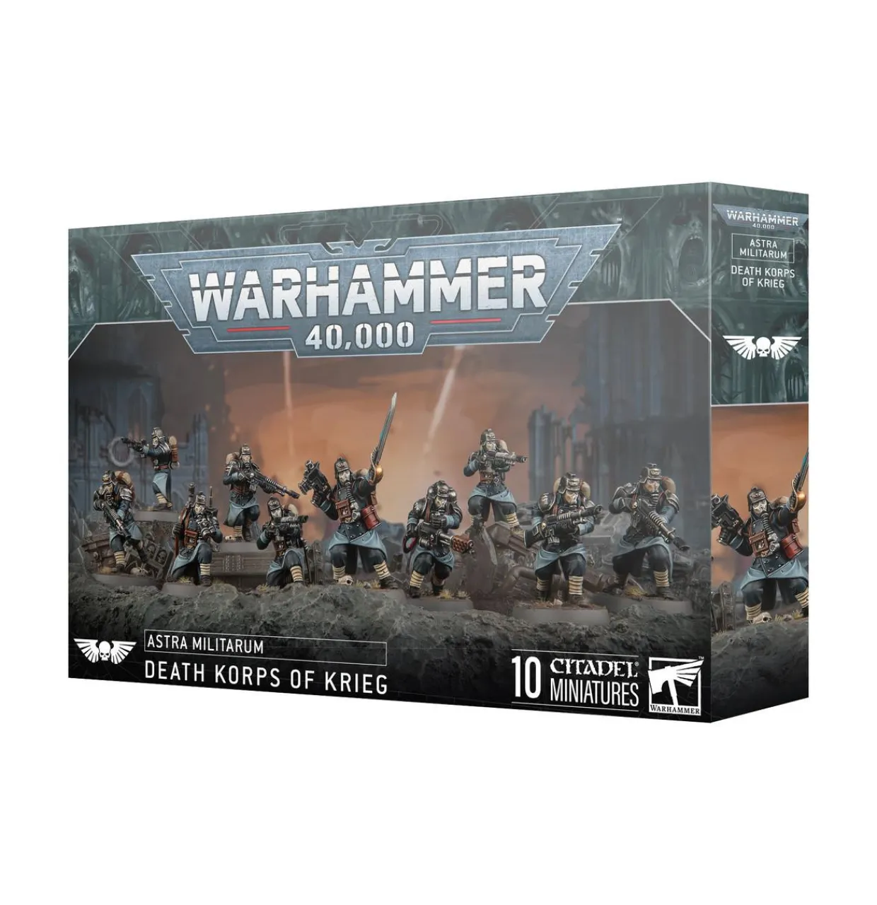 Games Workshop Warhammer 40,000 - Astra Militarum - Death Korps of Krieg Infantry Squad