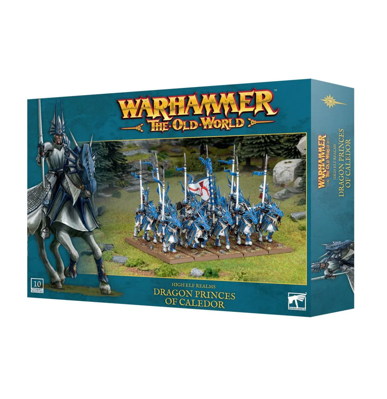 Games Workshop Warhammer The Old World - High Elf Realms - Dragon Princes of Caledor