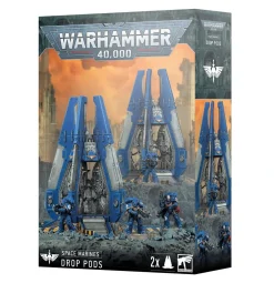 Games Workshop Warhammer 40,000 - Space Marines - Drop Pods