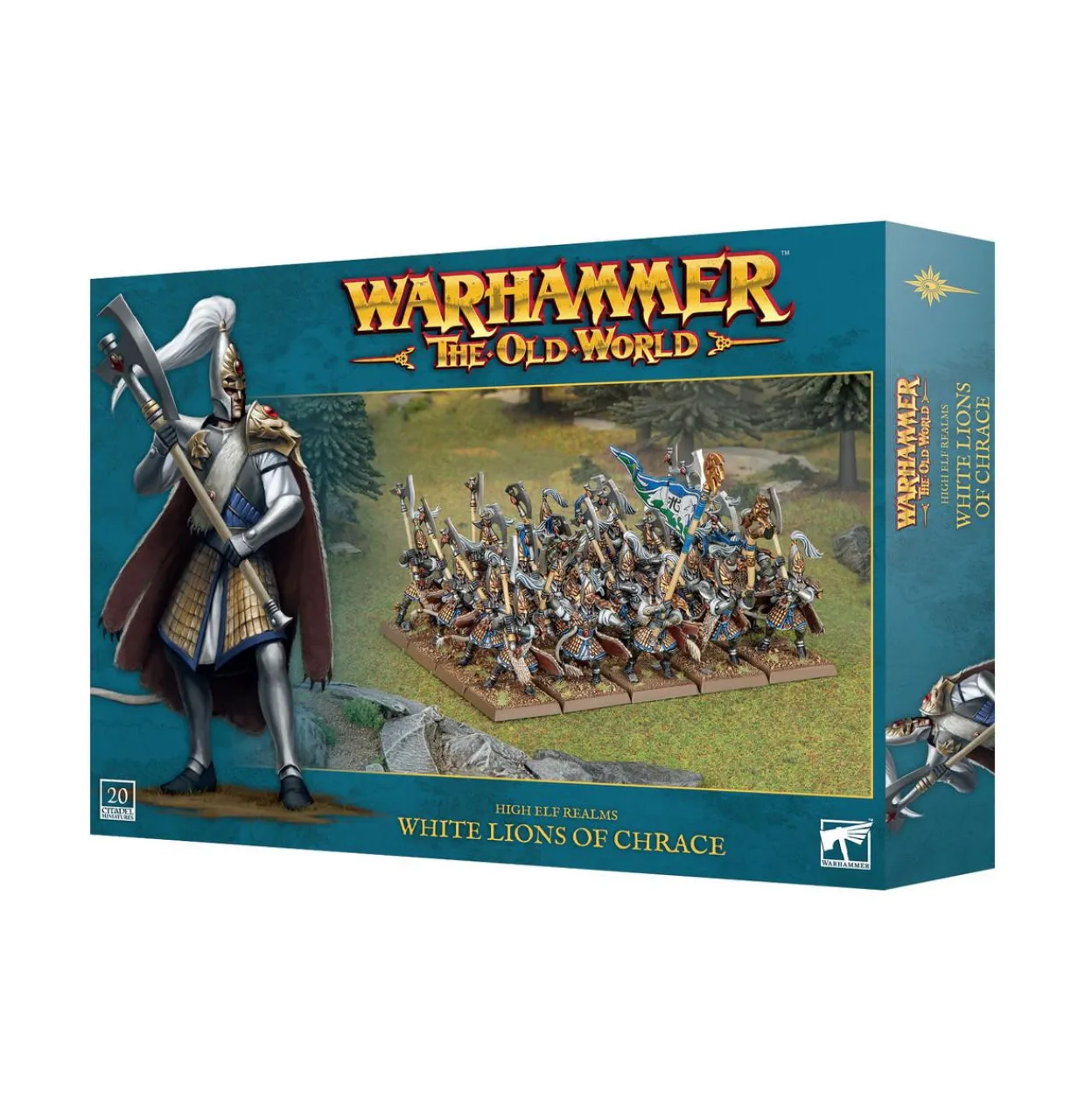Games Workshop Warhammer The Old World - High Elf Realms - White Lions of Chrace