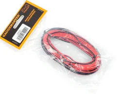 Gaugemaster Red/Black Twinned Wire (14 X 0.15mm) 10m