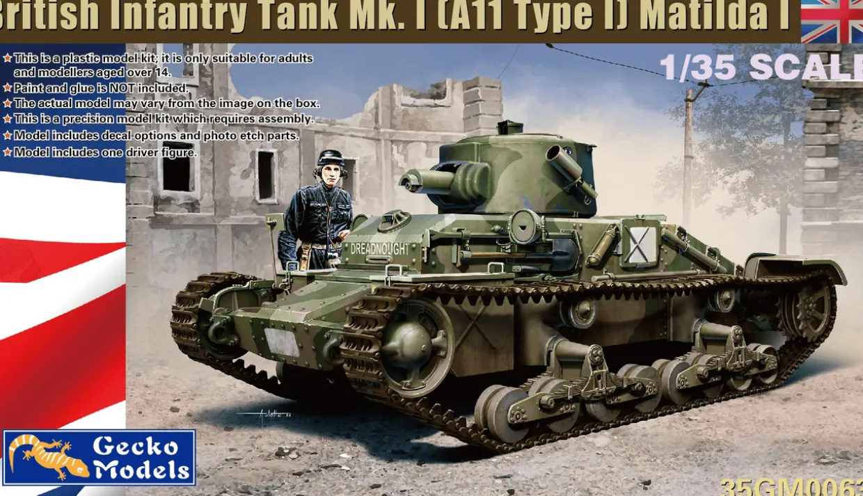 Gecko Models 1/35 A11 Matilda Mk.I
