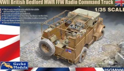Gecko Models 1/35 Bedford MWR FFW Radio Command Truck