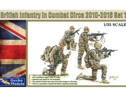 Gecko Models 1/35 British Infantry In Combat Circa ‪2010-2016