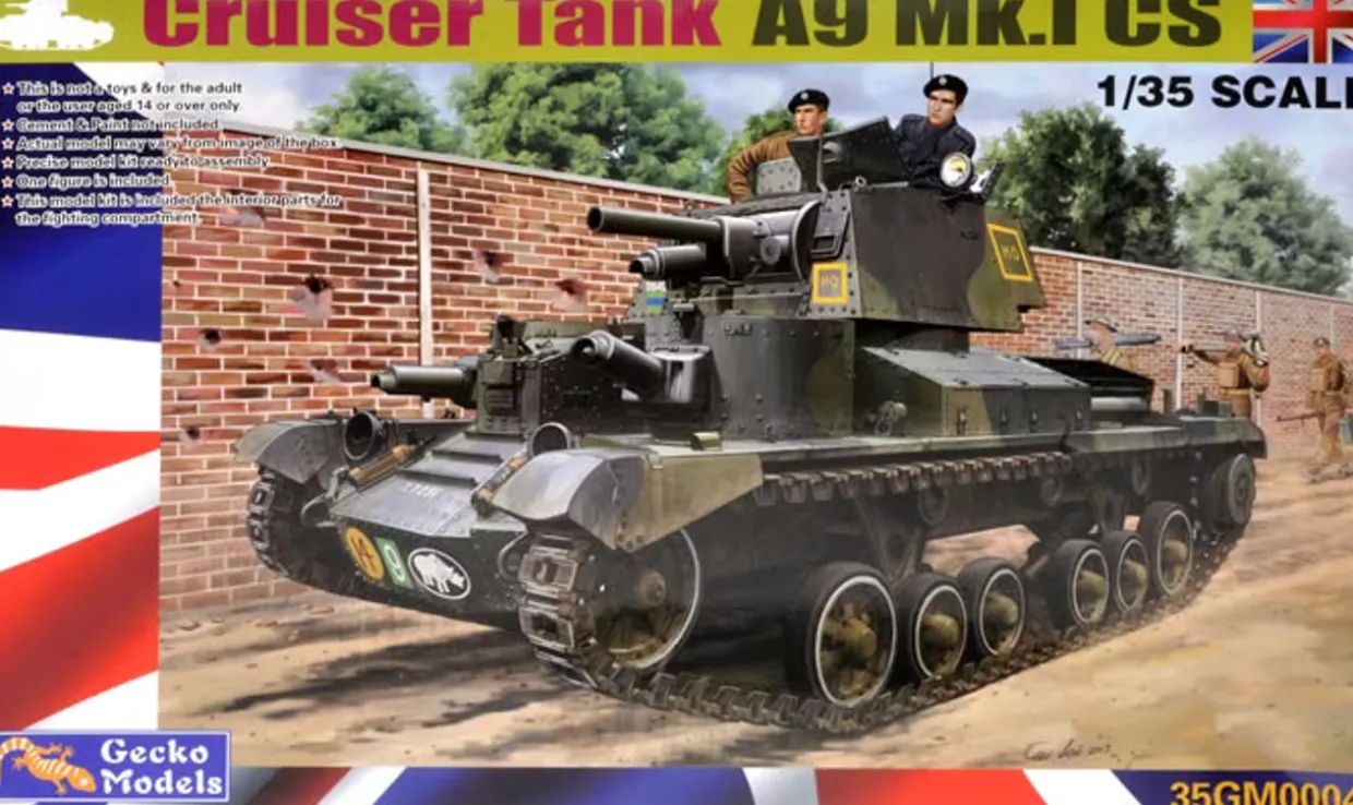 Gecko Models 1/35 Cruiser Tank A9 Mk.I CS
