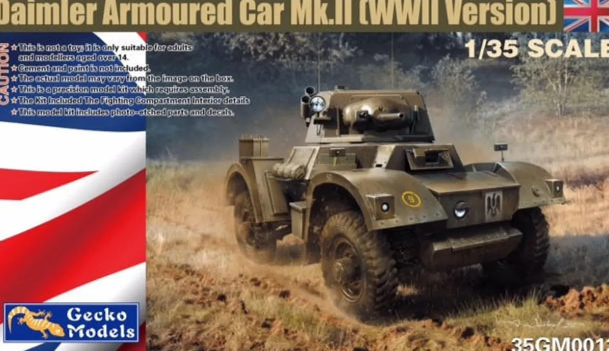 Gecko Models 1/35 Daimler Armoured Car Mk.II