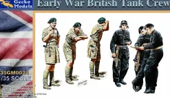 Gecko Models 1/35 Early War British Tank Crew