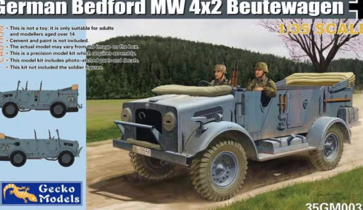 Gecko Models 1/35 German Bedford MW 4x2 Beutewagen
