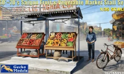 Gecko Models 1/35 Saigon Fruit & Vegetable Market Stall Set