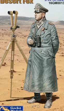 Gecko Models 1/16 WWII German Field Marshal Erwin Rommel - The Desert Fox