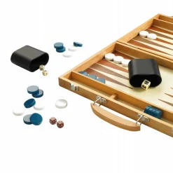 Gibsons Wooden Backgammon 15" Set