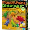 Great Gizmos Glow in the Dark Mould and Paint Dinosaur