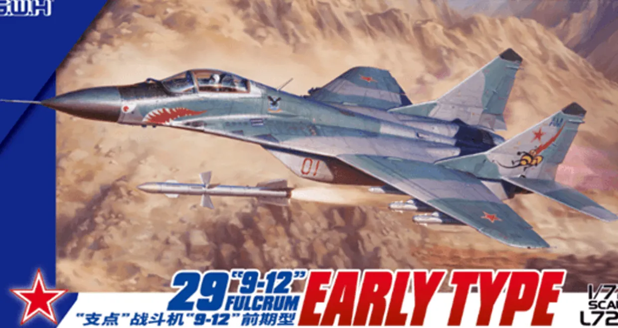 Great Wall Hobby 1/72 Mikoyan MiG-29 Product 9.12 Fulcrum A