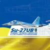 Great Wall Hobby 1/48 Sukhoi Su-27UB Flanker C in Digital Camouflage