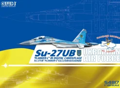 Great Wall Hobby 1/48 Sukhoi Su-27UB Flanker C in Digital Camouflage