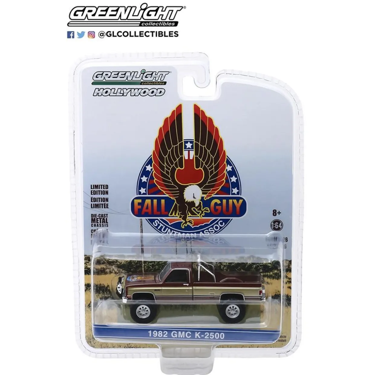 Greenlight 1/64 Fall Guy Stuntman Association - 1982 GMC K-2500