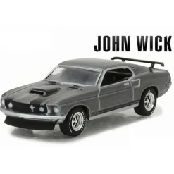 Greenlight 1/64 John Wick 1 (2014 Movie) 1969 Mustang Boss 429