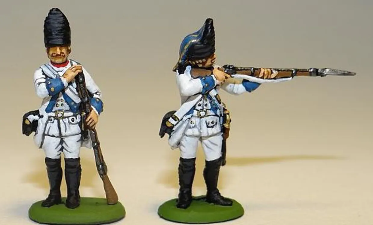 Hat Industrie 1/72 7 Years War Austrians Action