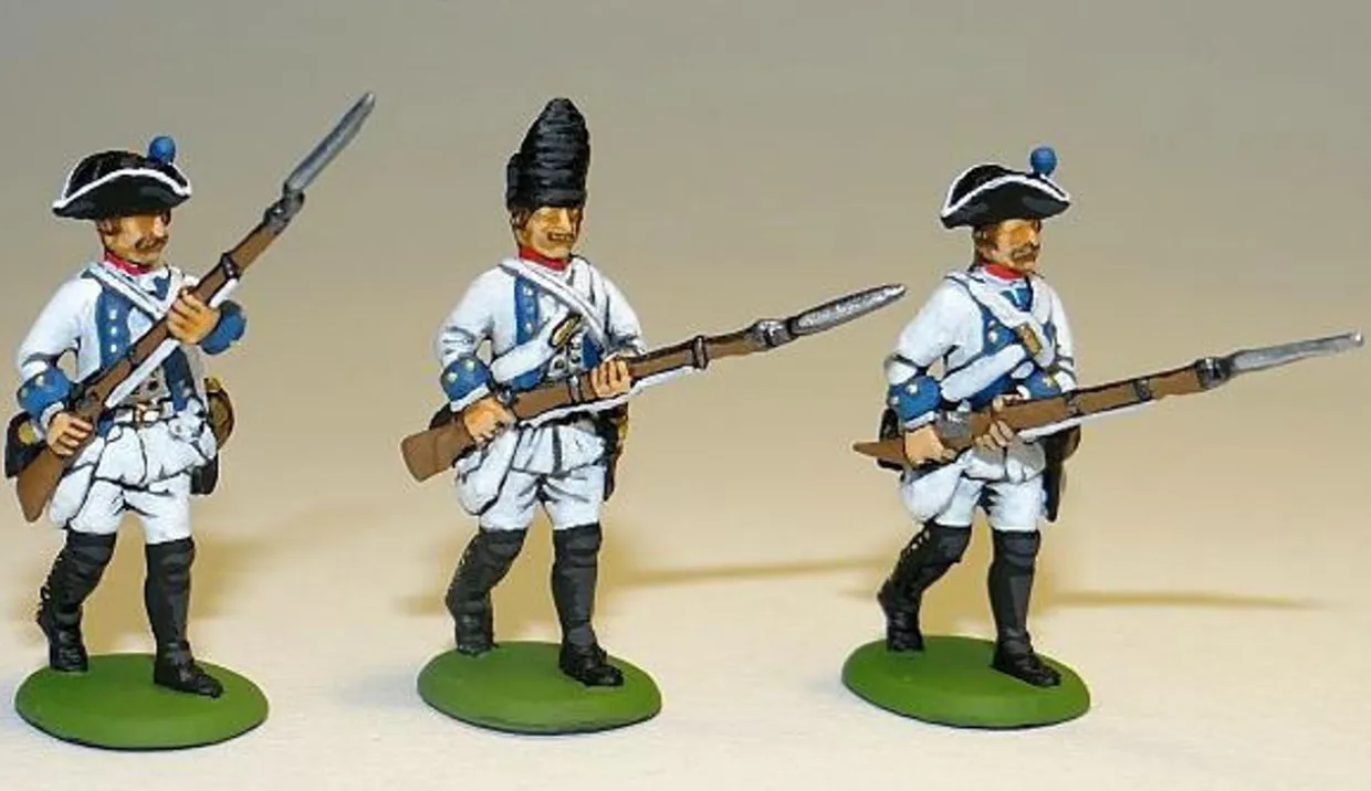 Hat Industrie 1/72 7 Years War Austrians Action