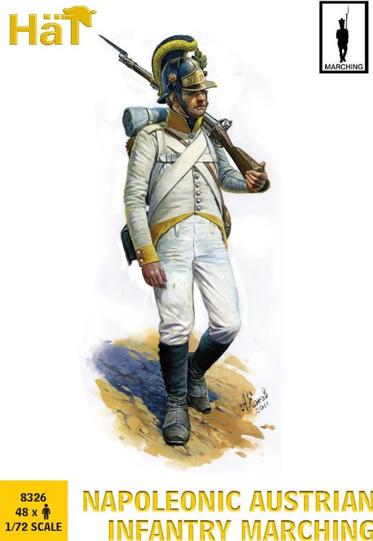 Hat Industrie 1/72 Napoleonic Austrian Infantry Marching