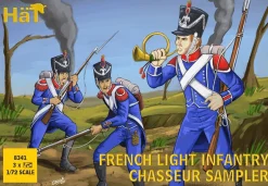 Hat Industrie 1/72 Napoleonic French Light Infantry Chasseurs - Sampler