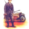 Hat Industrie 1/72 WWII German Motorcycle with Sidecar