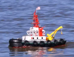 Heng Long Tug Work Boat 5ch 2.4ghz With Water Hose Function