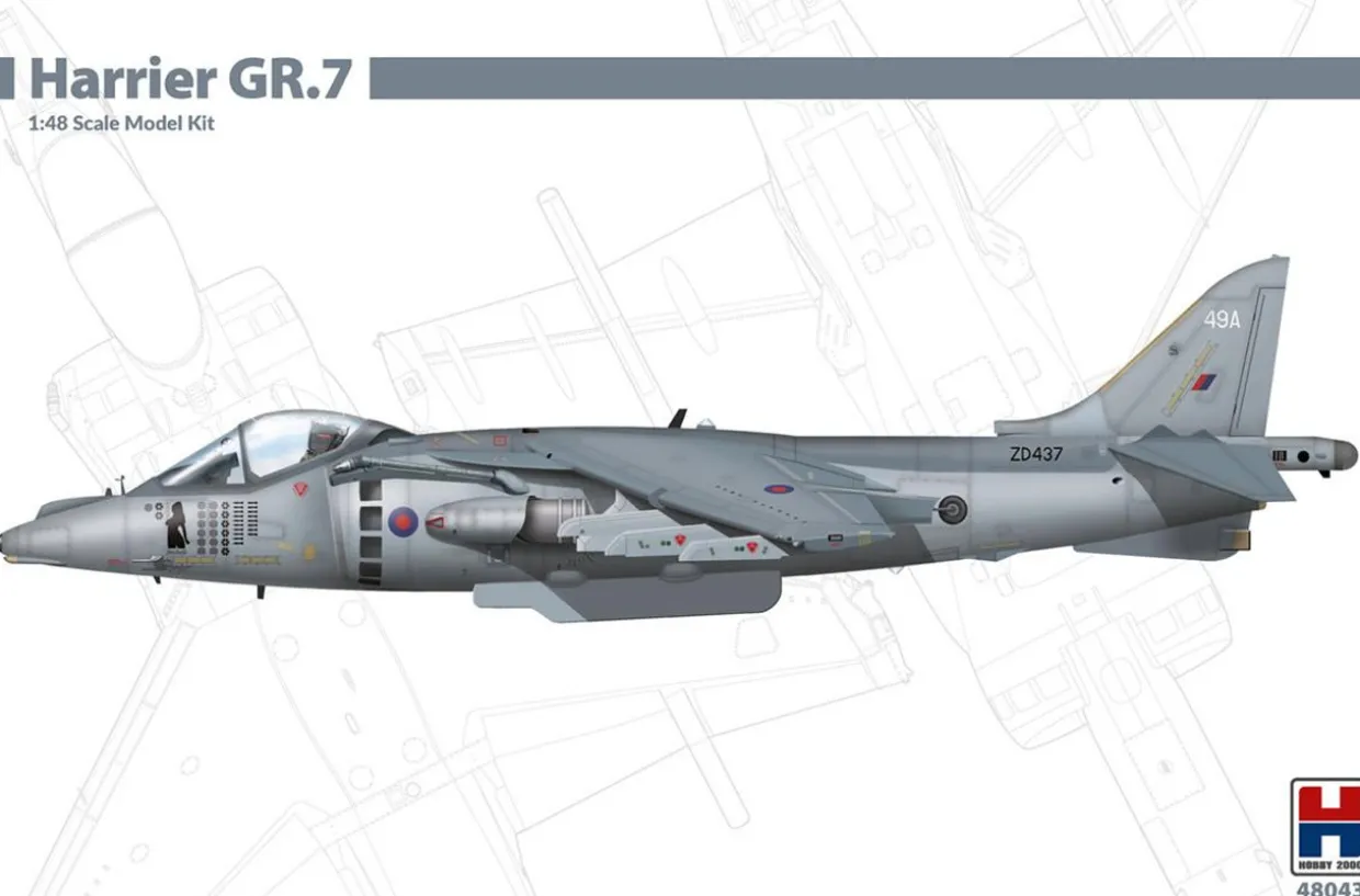 Hobby 2000 1/48 BAe Harrier GR.7