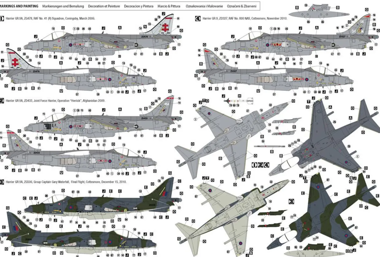 Hobby 2000 1/48 BAe Harrier GR.9