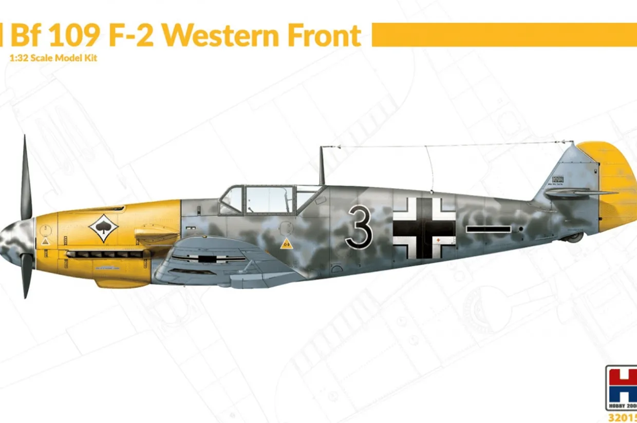 Hobby 2000 1/32 Messerschmitt Bf-109F-2 Western Front