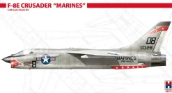 Hobby 2000 1/48 Vought F-8E Crusader "Marines" Model Kit