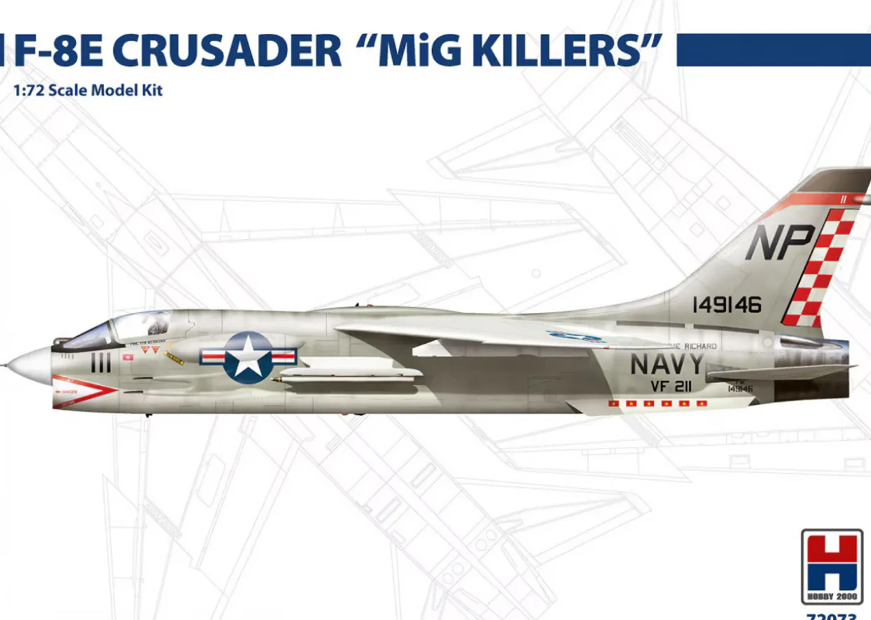 Hobby 2000 1/72 Vought F-8E Crusader MiG Killers