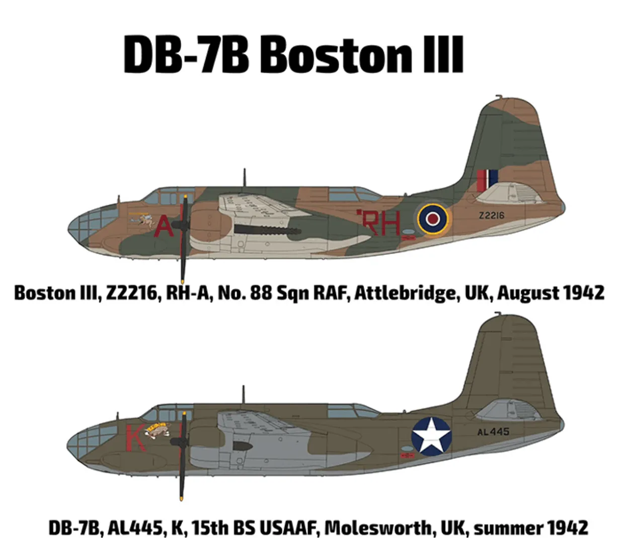 Hong Kong Models 1/48 Douglas Boston Mk.III (DB-7B)