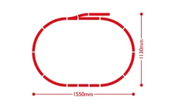 Hornby Railways BR High Speed Retro Train Set