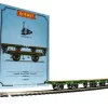 Hornby Railways Stephenson's Rocket Flat Bed Wagon Pack