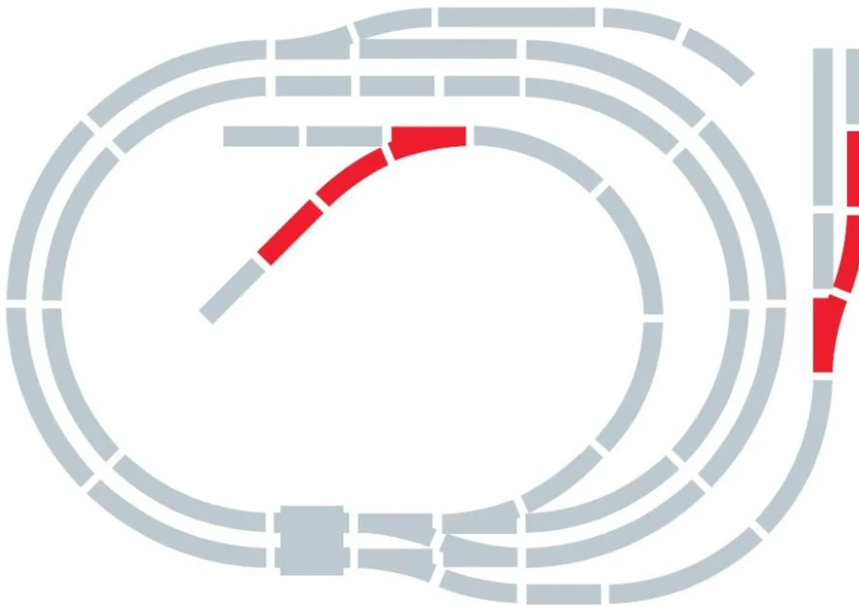 Hornby Railways Track Extension Pack F