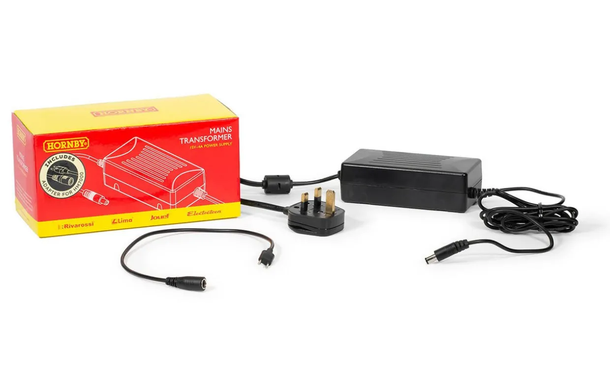 Hornby 5V~4 Amp Transformer (UK) + 15V Power Supply Adapter Bundle