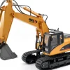 HuiNa RC 1/14 2.4G 15Ch Tracked Excavator Die Cast Bucket RTR