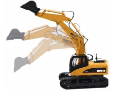 HuiNa RC 1/14 2.4G 15Ch Tracked Excavator Die Cast Bucket RTR