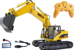 HuiNa RC 1/14 2.4G 15Ch Tracked Excavator Die Cast Bucket RTR