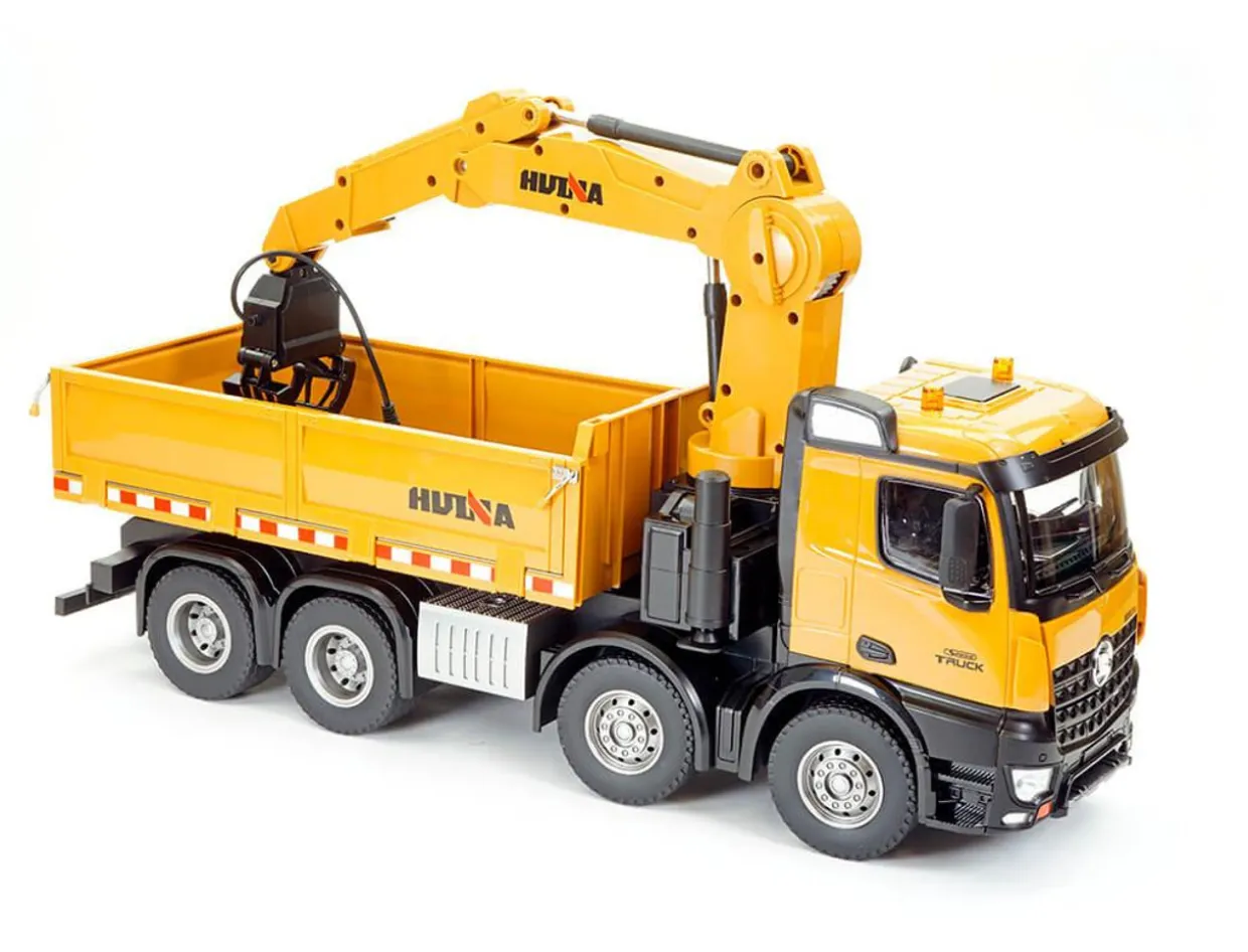 HuiNa RC 1/14 2.4G Timber Grab 8-Wheel Dump Truck RTR