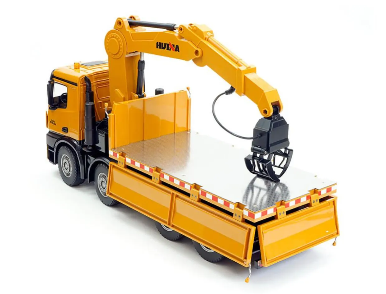 HuiNa RC 1/14 2.4G Timber Grab 8-Wheel Dump Truck RTR