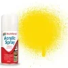 Humbrol 69 Gloss Yellow 150ml Acrylic Spray Paint