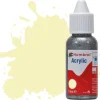 Humbrol 41 14ml Acrylic Gloss Ivory Paint Dropper Bottle
