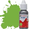 Humbrol 38 14ml Acrylic Gloss Lime Green Paint Dropper Bottle