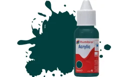 Humbrol 239 14ml Acrylic Gloss British Racing Green Dropper Bottle