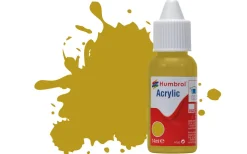 Humbrol 83 14ml Acrylic Matt Ochre Paint Dropper Bottle